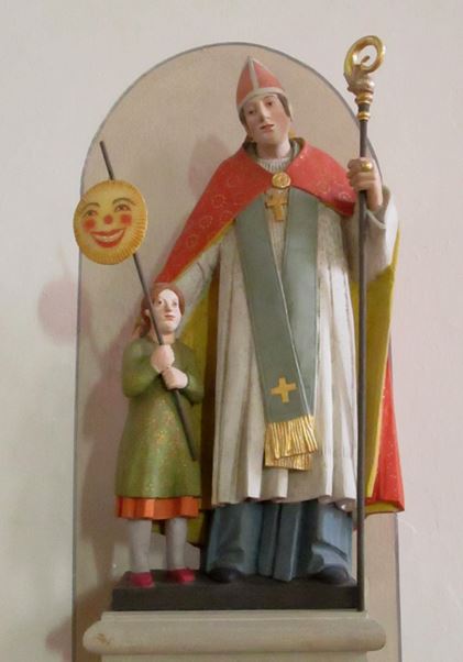 Die Figur des Heiligen Lambertus
